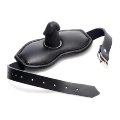 Leather Padded Silicone Penis Mouth Gag 11 Leather Padded Silicone Penis Mouth Gag -Boyz Shop af130 b 750