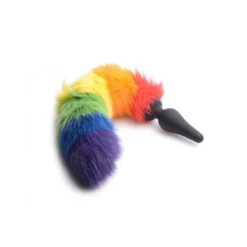 Rainbow Tail Anal Plug -Boyz Shop af213ecloseup