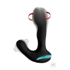 Maverick Rotating Vibrating Silicone Prostate Stimulator 13 Maverick Rotating Vibrating Silicone Prostate Stimulator -Boyz Shop af308cccloseup