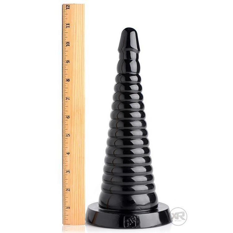 Master Series Giant Ribbed Anal Cone 6 Master Series Giant Ribbed Anal Cone - Image 6