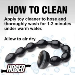 Hosed 19 Inch Beaded Anal Snake 13 Hosed 19 Inch Beaded Anal Snake -Boyz Shop af614 05