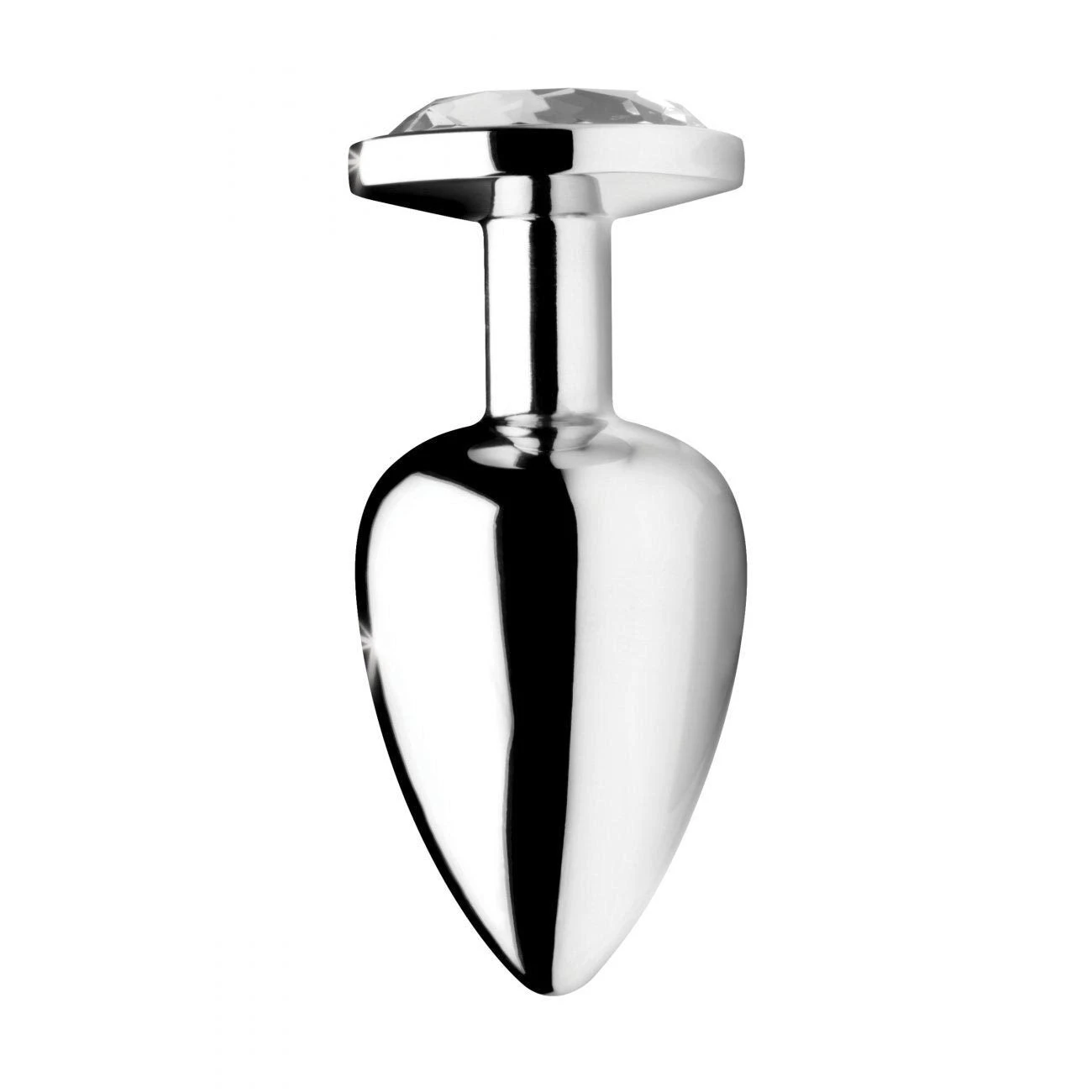 Clear Gem Anal Plug 2 Clear Gem Anal Plug - Image 2