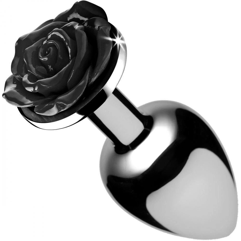 Black Rose Anal Plug 1 Black Rose Anal Plug
