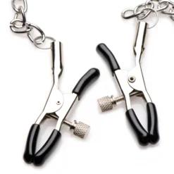 STRICT Silicone Bit Gag With Nipple Clamps 11 STRICT Silicone Bit Gag With Nipple Clamps -Boyz Shop af651 004