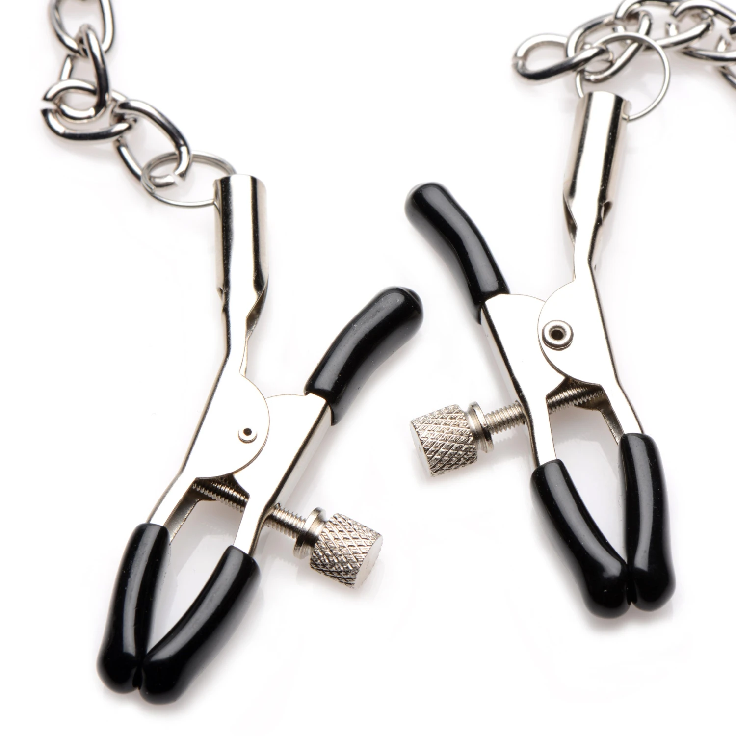 STRICT Silicone Bit Gag With Nipple Clamps 6 STRICT Silicone Bit Gag With Nipple Clamps - Image 6