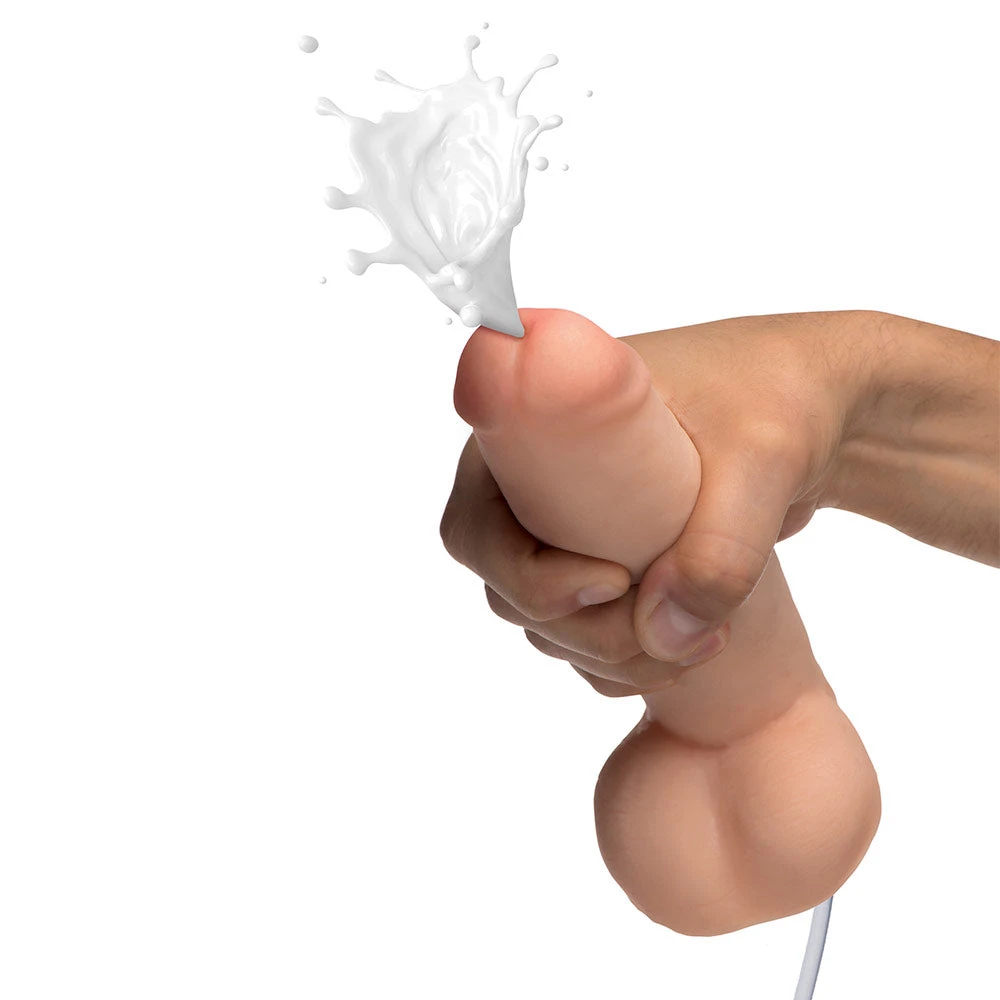 8 Inch Realistic Dual Density Squirting Dildo 2 8 Inch Realistic Dual Density Squirting Dildo - Image 2