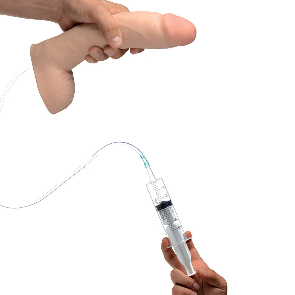 9 Inch Realistic Dual Density Squirting Dildo 3 9 Inch Realistic Dual Density Squirting Dildo - Image 3