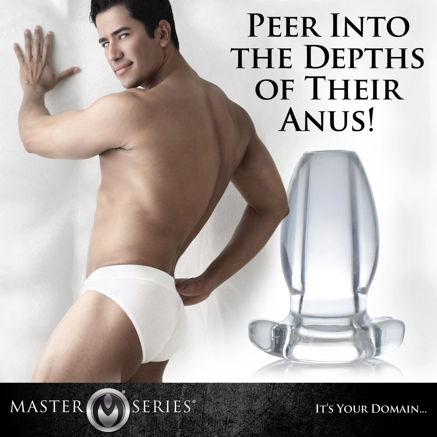 Master Series PeepHole Clear Hollow Anal Plug 3 Master Series PeepHole Clear Hollow Anal Plug - Image 3