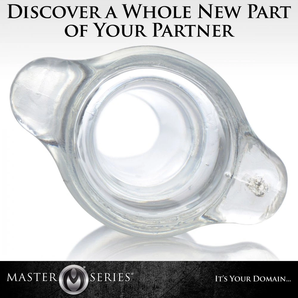 Master Series PeepHole Clear Hollow Anal Plug 2 Master Series PeepHole Clear Hollow Anal Plug - Image 2