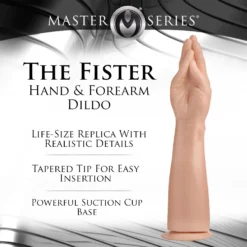 Master Series The Fister Hand And Forearm Dildo -Boyz Shop af834 01