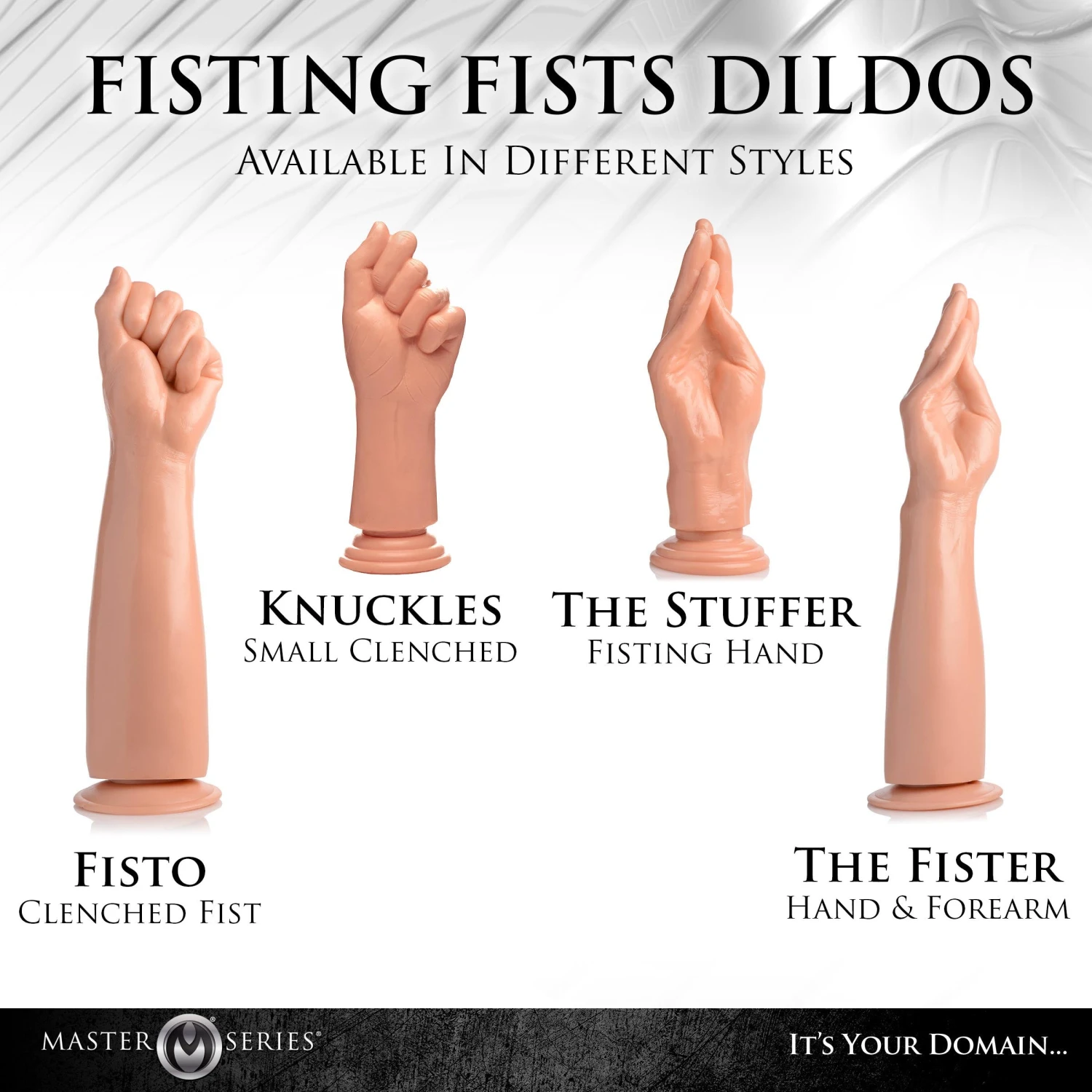 Master Series Fisto Clenched Fist Dildo 9 Master Series Fisto Clenched Fist Dildo - Image 9
