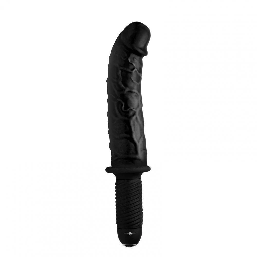 Master Series The Curved Dicktator 13 Mode Vibrating Giant Dildo Thruster 2 Master Series The Curved Dicktator 13 Mode Vibrating Giant Dildo Thruster - Image 2