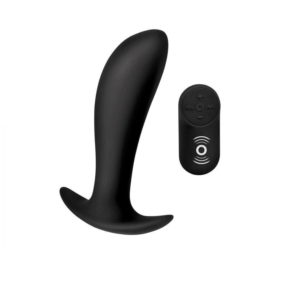 Silicone Prostate Vibrator With Remote Control 1 Silicone Prostate Vibrator With Remote Control