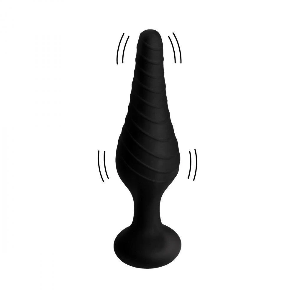 Silicone Vibrating Anal Plug With Remote Control 2 Silicone Vibrating Anal Plug With Remote Control - Image 2