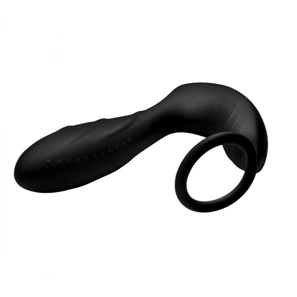 Silicone Prostate Vibrator And Strap With Remote Control 6 Silicone Prostate Vibrator And Strap With Remote Control - Image 6