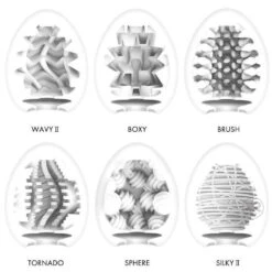 TENGA Easy Beat Egg New Standard Masturbator Six Pack -Boyz Shop af887 bulk 3 750