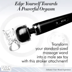 Vibra-Stroke Masturbator Wand Attachment 9 Vibra-Stroke Masturbator Wand Attachment -Boyz Shop af910 06