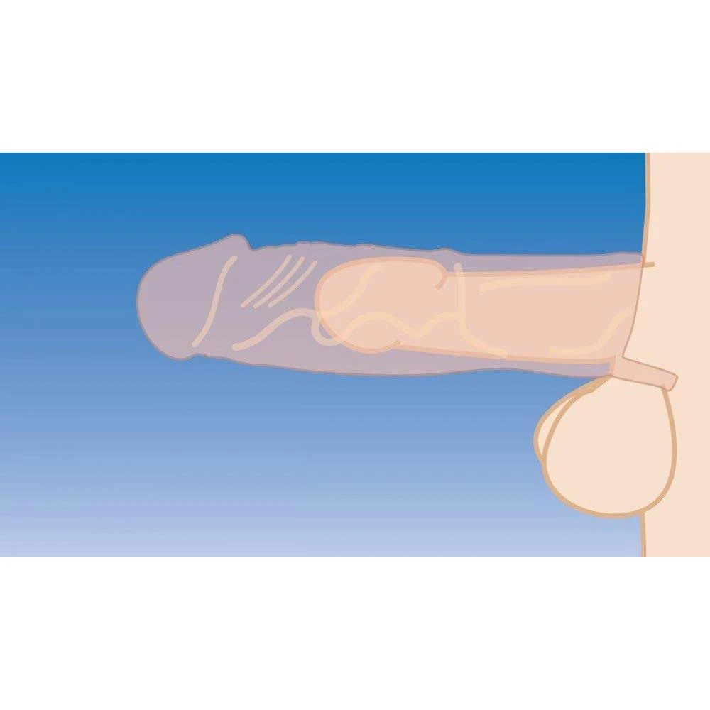 Size Matters 2 Inch Silicone Penis Extension 3 Size Matters 2 Inch Silicone Penis Extension - Image 3