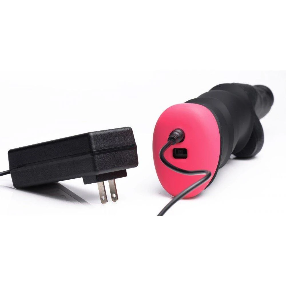 LoveBotz Mega-Pounder Hand-held Thrusting Silicone Dildo 5 LoveBotz Mega-Pounder Hand-held Thrusting Silicone Dildo - Image 5