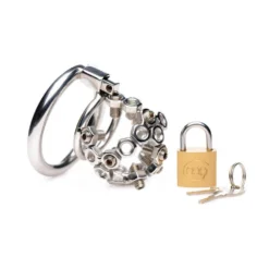 Master Series Bolted Chastity Cage With Spikes -Boyz Shop af992 006b 1000px