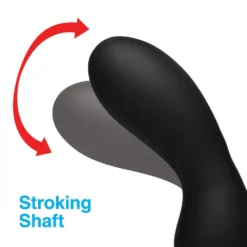 7X P-Stroke Silicone Prostate Stimulator With Stroking Shaft 12 7X P-Stroke Silicone Prostate Stimulator With Stroking Shaft -Boyz Shop ag149 007 1000x1000 7b9547dc 33dd 4948 a61f 3b987e45626a