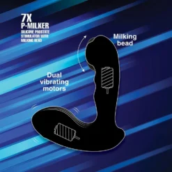 7X P-Milker Silicone Prostate Stimulator With Milking Bead 11 7X P-Milker Silicone Prostate Stimulator With Milking Bead -Boyz Shop ag151 007 1000x1000 41956b68 30f9 45e2 a2a6 197f773494f7