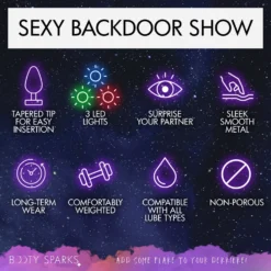 Light Up Anal Plug -Boyz Shop ag173 04