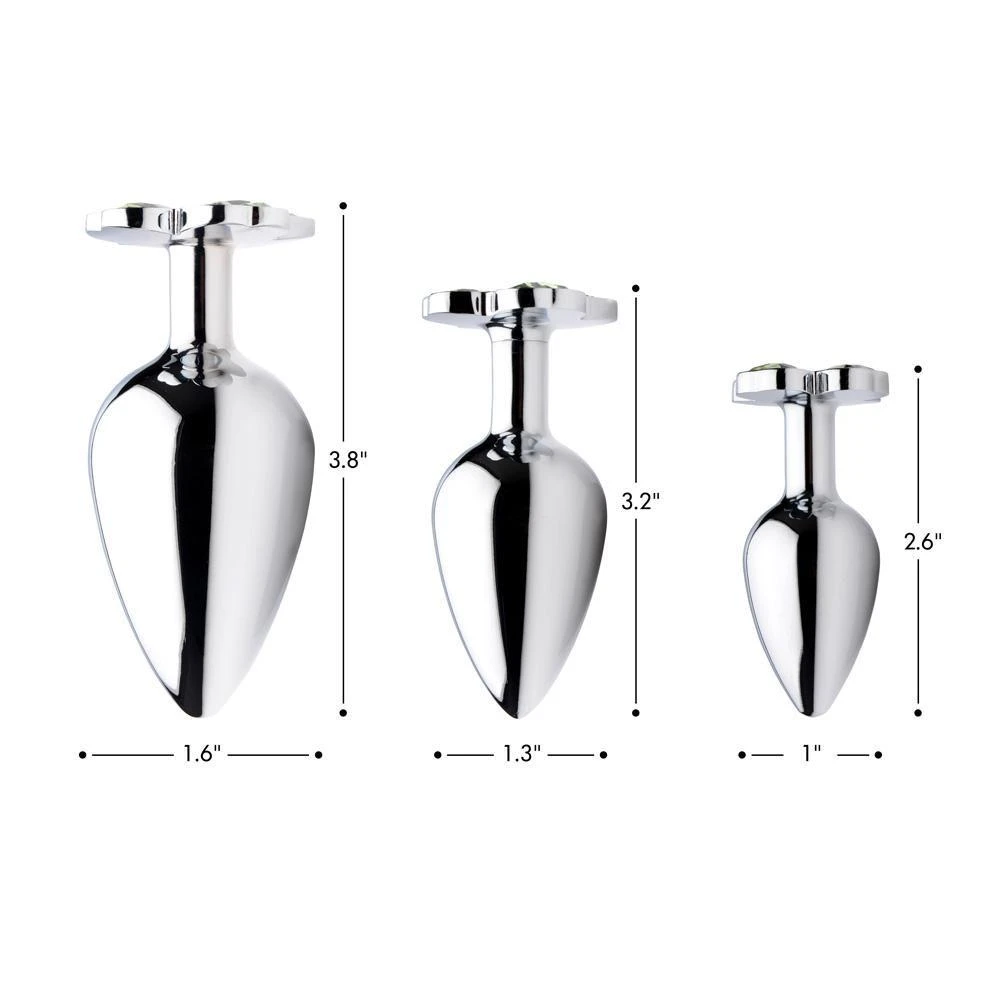 Lucky Clover Gem Anal Plug 5 Lucky Clover Gem Anal Plug - Image 5