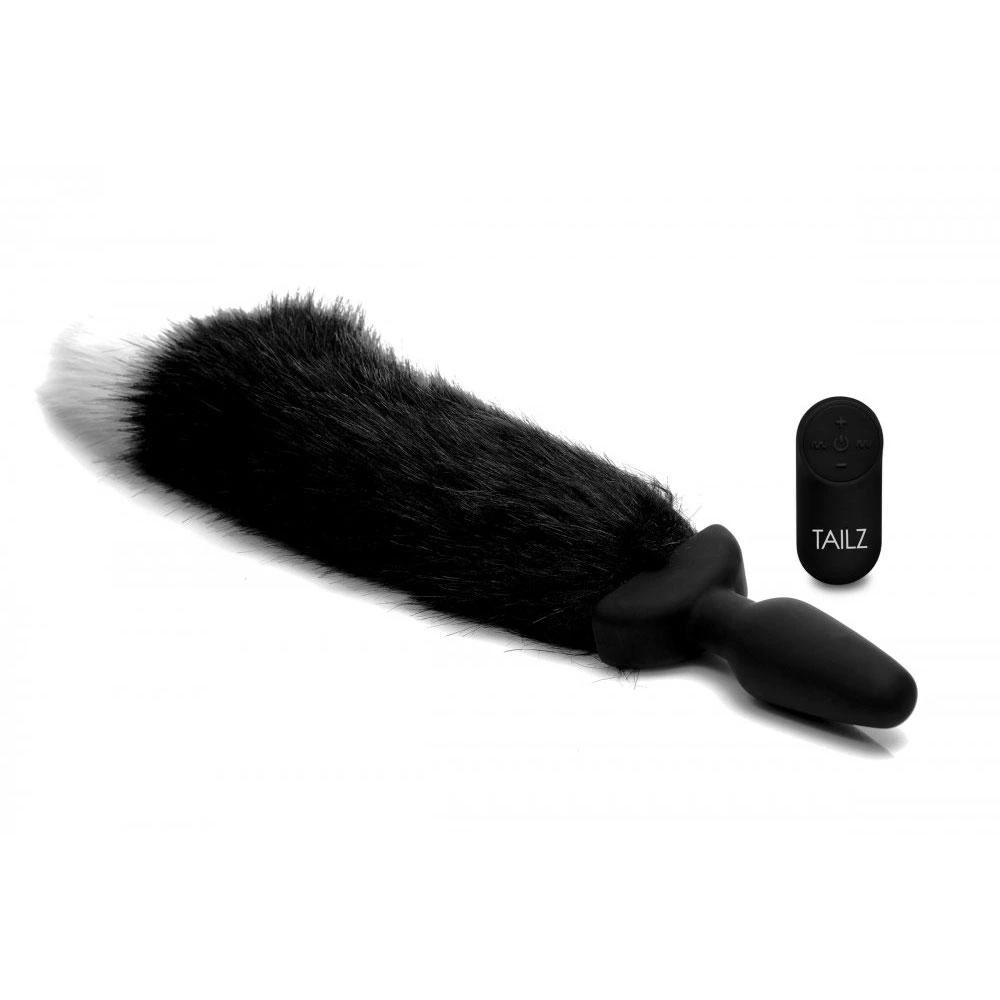 Remote Control Wagging Fox Tail Anal Plug 2 Remote Control Wagging Fox Tail Anal Plug - Image 2