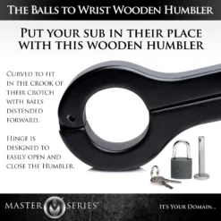 Master Series Balls To Wrist Humbler 16 Master Series Balls To Wrist Humbler -Boyz Shop ag210 01