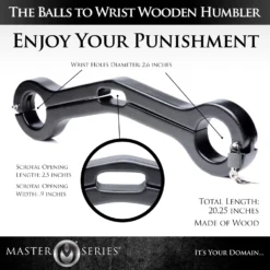 Master Series Balls To Wrist Humbler 15 Master Series Balls To Wrist Humbler -Boyz Shop ag210 03