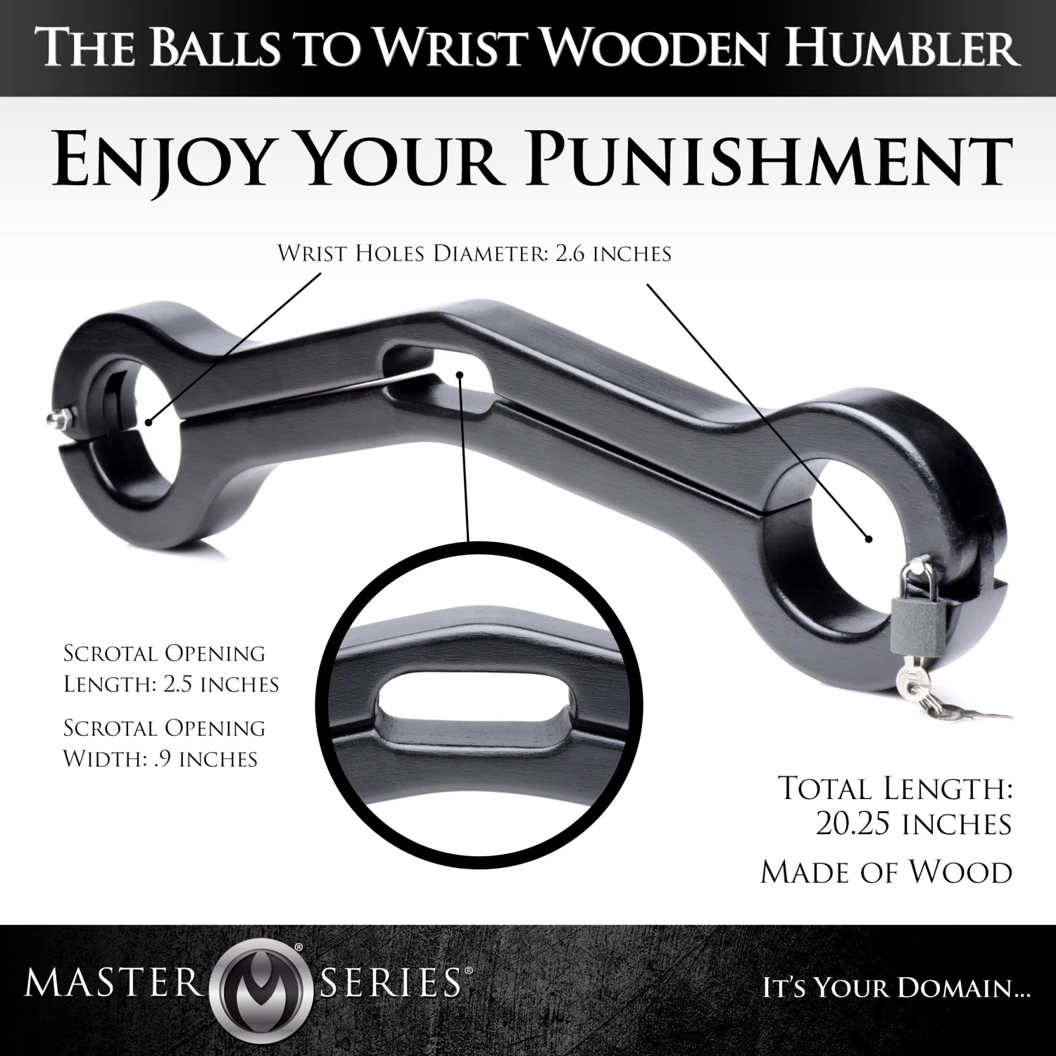 Master Series Balls To Wrist Humbler 4 Master Series Balls To Wrist Humbler - Image 4