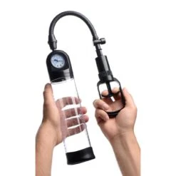 Size Matters Trigger Penis Pump With Built-in Pressure Gauge -Boyz Shop ag223 hand 001 778x1300 57398383 0f98 491a b34c ea738b39b956
