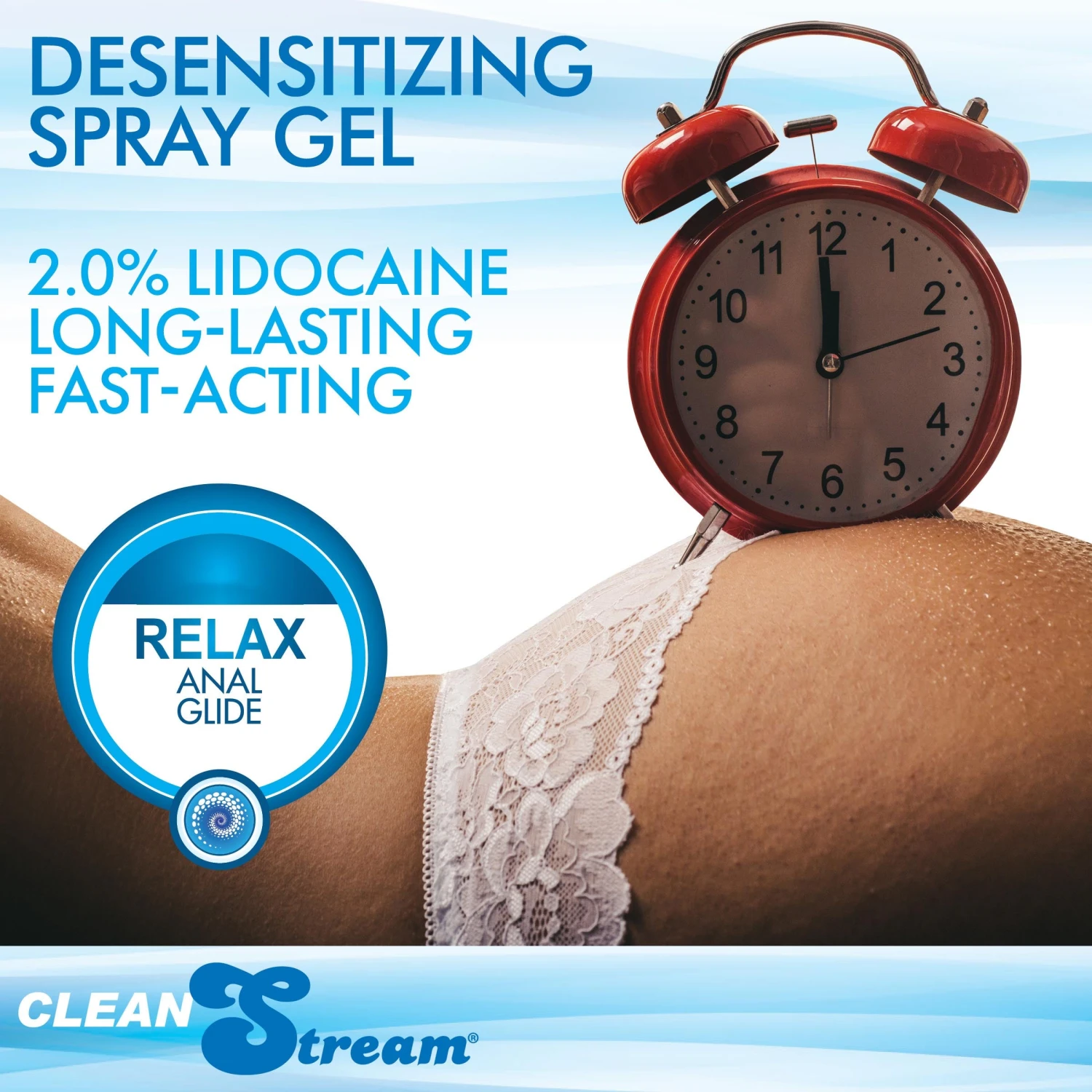 4oz CleanStream Relax Desensitizing Anal Lube With Injector Kit 2 4oz CleanStream Relax Desensitizing Anal Lube With Injector Kit - Image 2