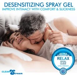 4oz CleanStream Relax Desensitizing Anal Lube With Injector Kit 8 4oz CleanStream Relax Desensitizing Anal Lube With Injector Kit -Boyz Shop ag227 03b