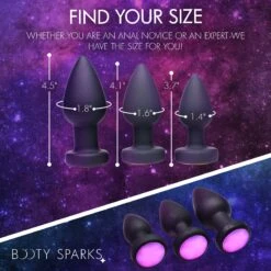 7X Light Up Rechargeable Anal Plug 11 7X Light Up Rechargeable Anal Plug -Boyz Shop ag253 7