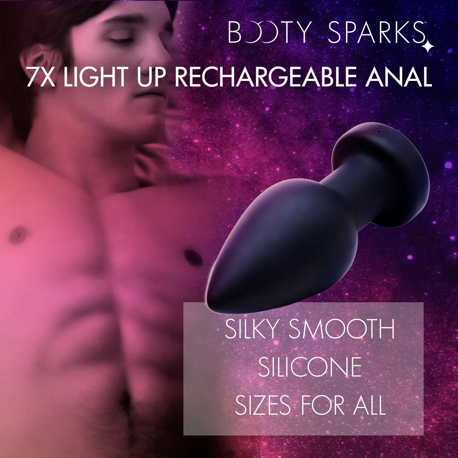 7X Light Up Rechargeable Anal Plug 3 7X Light Up Rechargeable Anal Plug - Image 3
