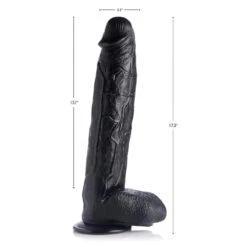 Raging Rhino 17 Inch Veiny Dildo -Boyz Shop ag264 black measurements 2 629x1300 66f1a387 68ce 4196 9050 b01662c8720a