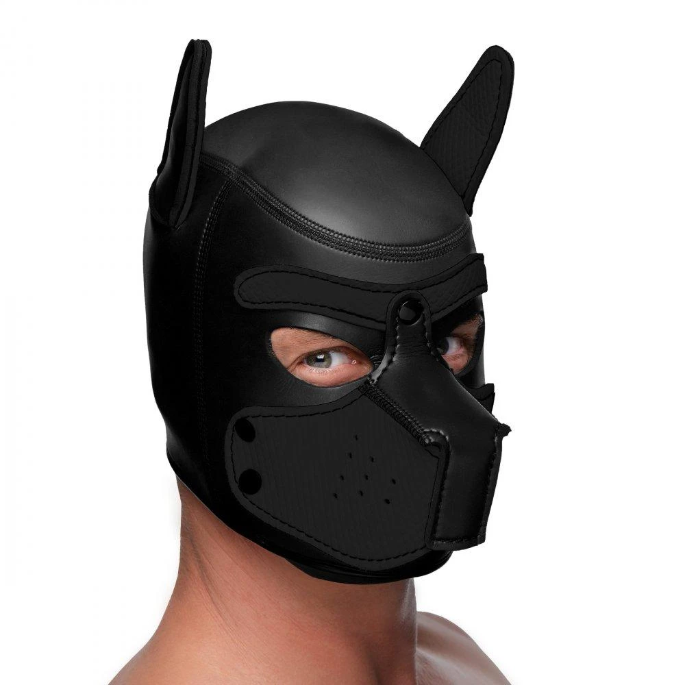 Master Series Spike Neoprene Puppy Hood 1 Master Series Spike Neoprene Puppy Hood