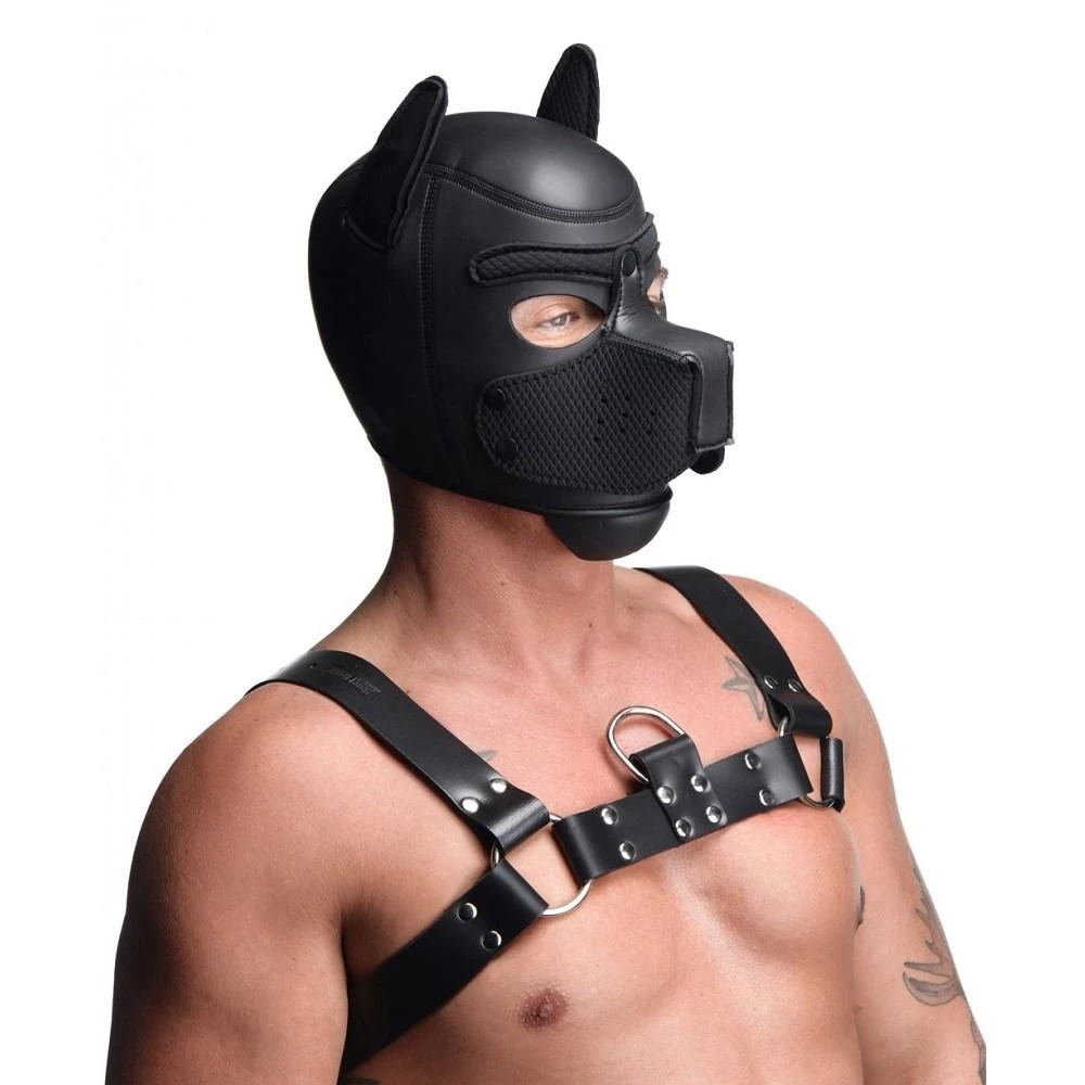 Master Series Spike Neoprene Puppy Hood 5 Master Series Spike Neoprene Puppy Hood - Image 5