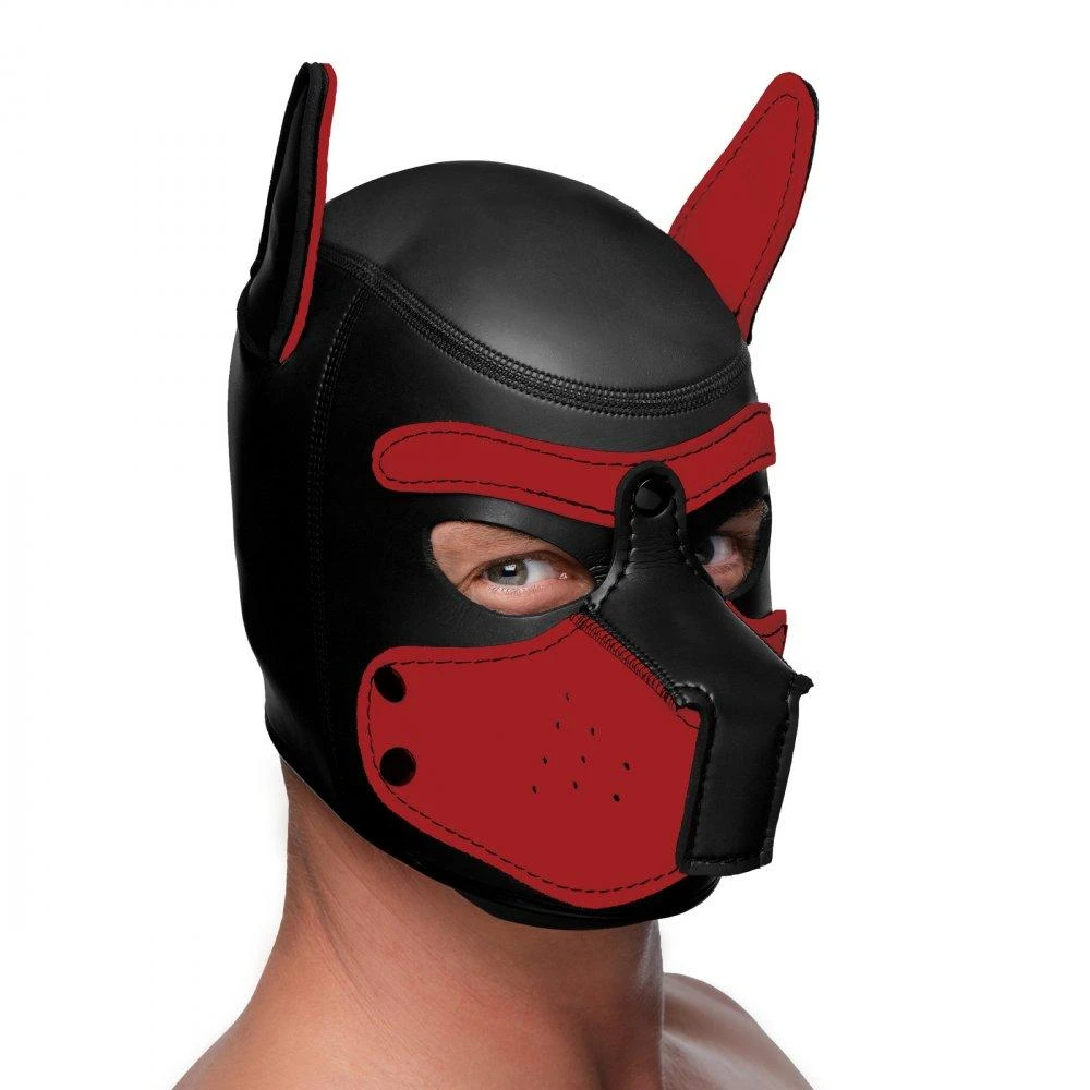 Master Series Spike Neoprene Puppy Hood 4 Master Series Spike Neoprene Puppy Hood - Image 4