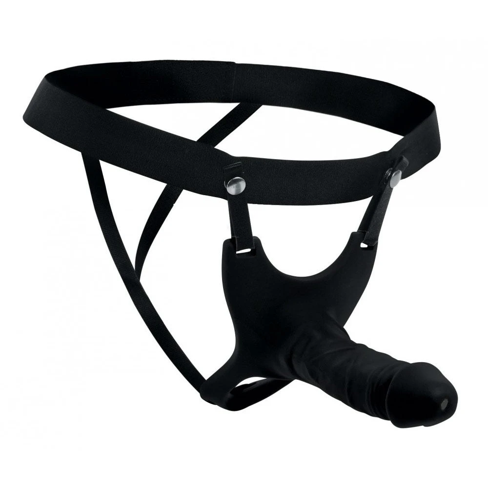 Size Matters Hollow Silicone Dildo Strap-On 5 Size Matters Hollow Silicone Dildo Strap-On - Image 5