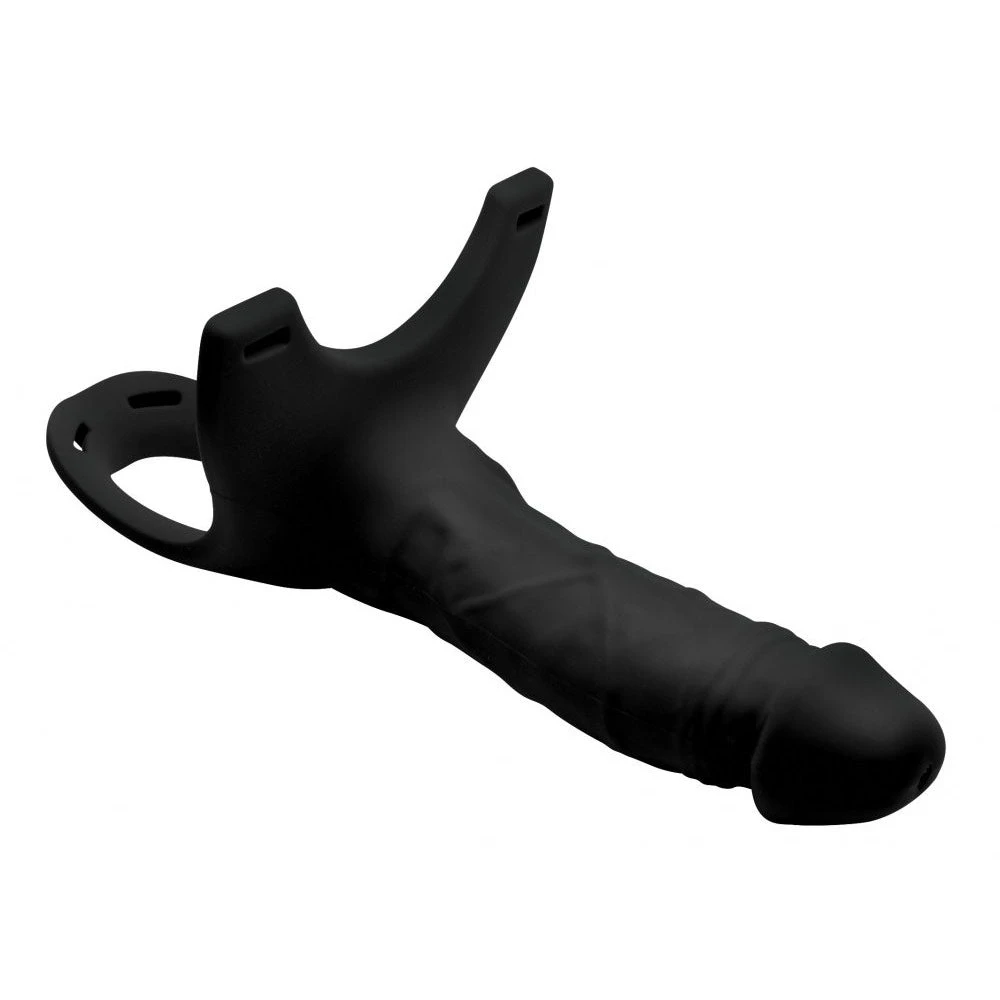 Size Matters Hollow Silicone Dildo Strap-On 7 Size Matters Hollow Silicone Dildo Strap-On - Image 7