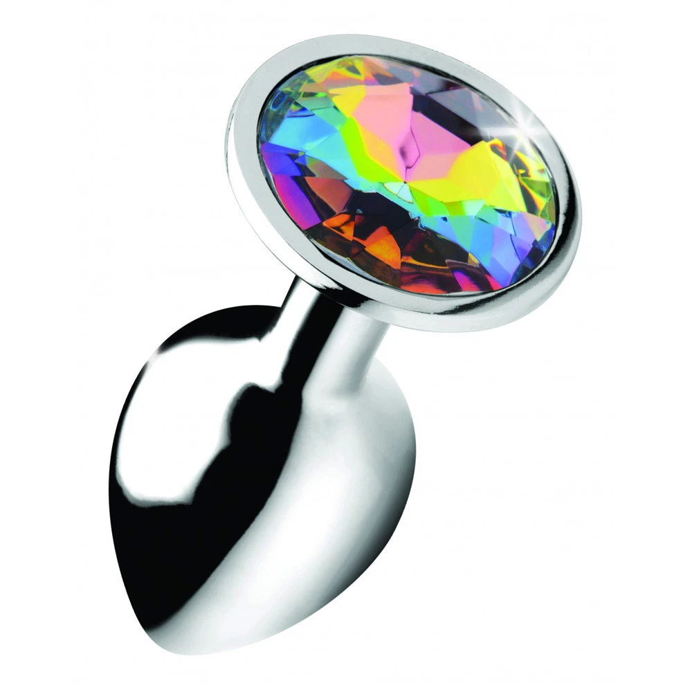 Rainbow Prism Gem Anal Plug 1 Rainbow Prism Gem Anal Plug