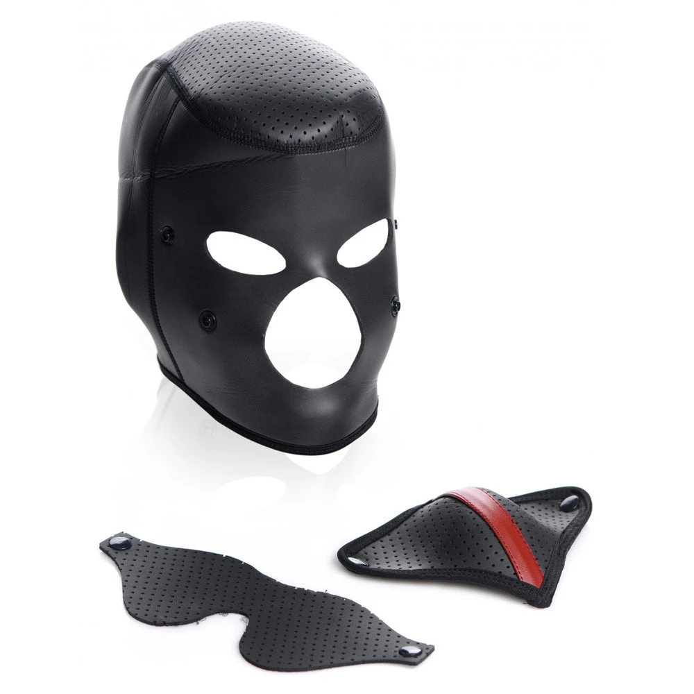 Master Series Scorpion Hood With Removable Blindfold And Face Mask 6 Master Series Scorpion Hood With Removable Blindfold And Face Mask - Image 6