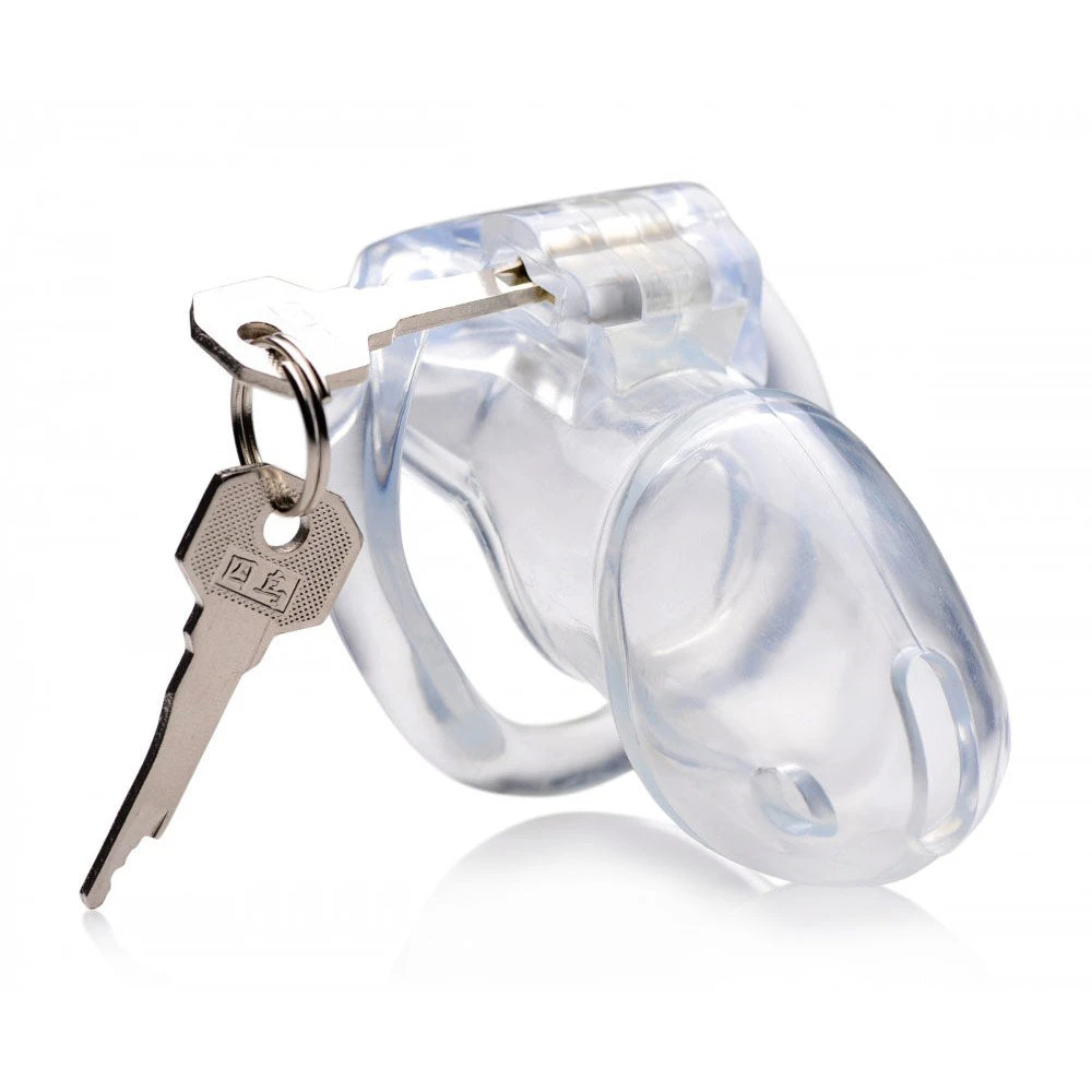 Master Series Clear Captor Chastity Cage 3 Master Series Clear Captor Chastity Cage - Image 3