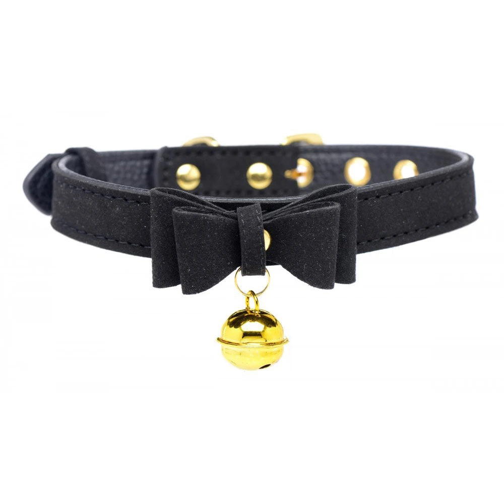 Master Series Golden Kitty Cat Bell Collar 3 Master Series Golden Kitty Cat Bell Collar - Image 3