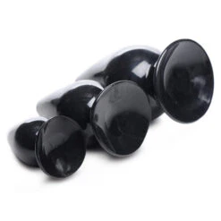 Master Series Triple Cones 3 Piece Anal Plug Set 9 Master Series Triple Cones 3 Piece Anal Plug Set -Boyz Shop ag457 black 003 1000x735b