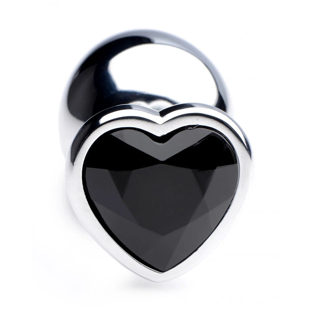 Black Heart Gem Anal Plug 3 Black Heart Gem Anal Plug - Image 3