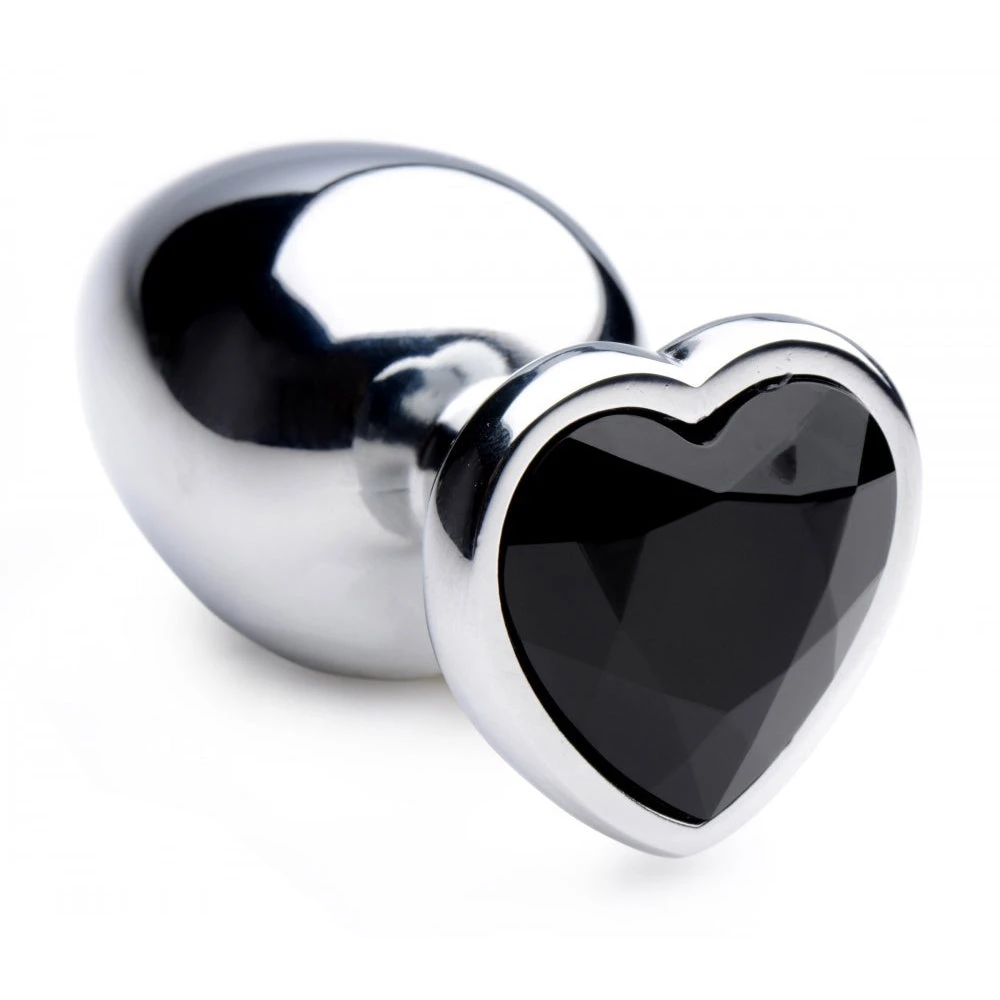 Black Heart Gem Anal Plug 2 Black Heart Gem Anal Plug - Image 2